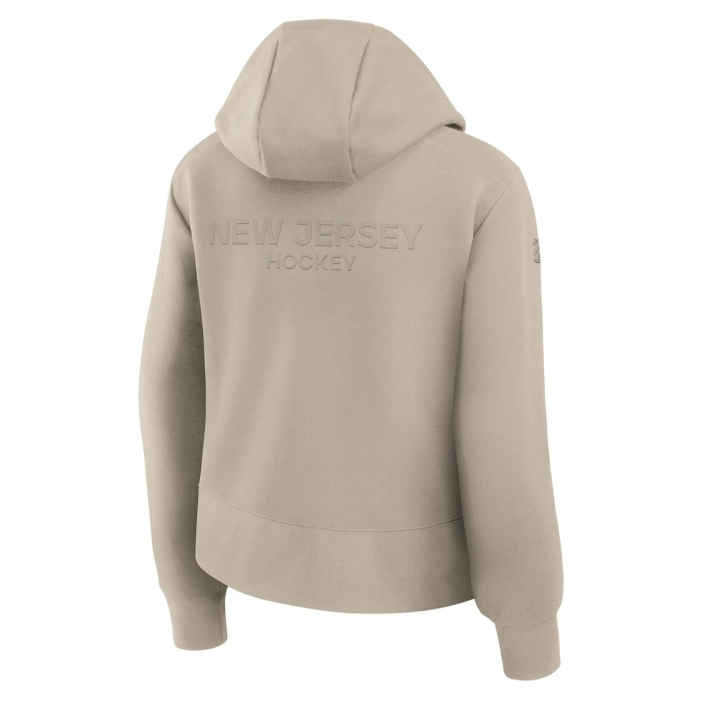 New Jersey Devils Fanatics Women's Authentic Pro Road Tri-Blend Quarter-Zip Hoodie -  NHL Jerseys