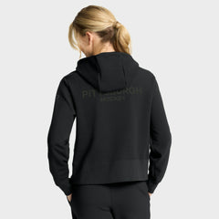 Pittsburgh Penguins Fanatics Women's Authentic Pro Road Tri-Blend Quarter-Zip Hoodie -  NHL Hoodies