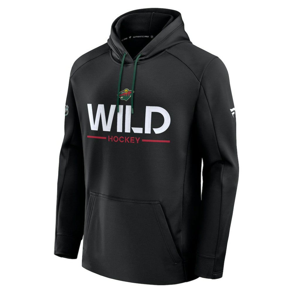 Minnesota Wild Fanatics Authentic Pro Rink Hoodie -  NHL Hoodies