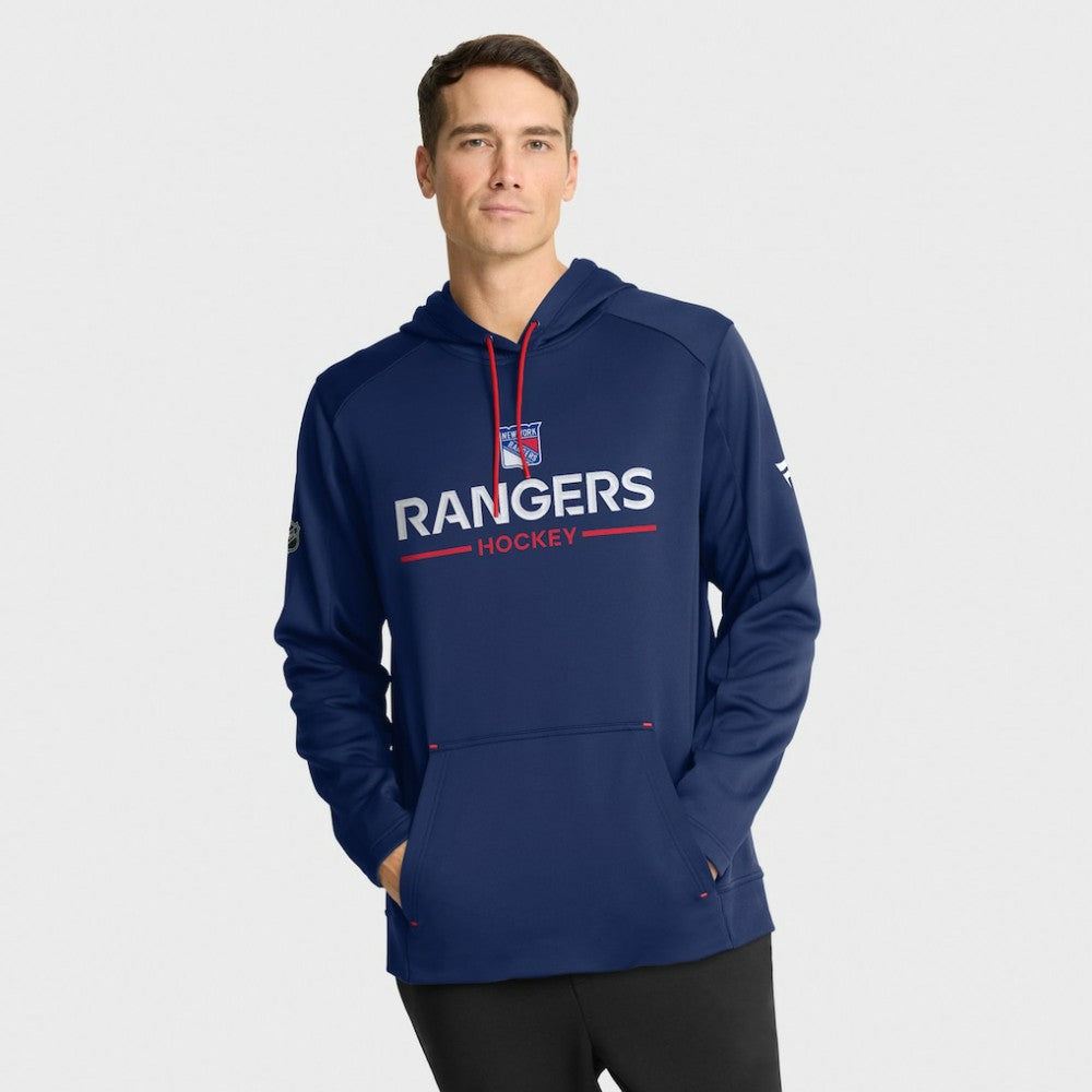 New York Rangers Fanatics Authentic Pro Rink Hoodie -  NHL Hoodies