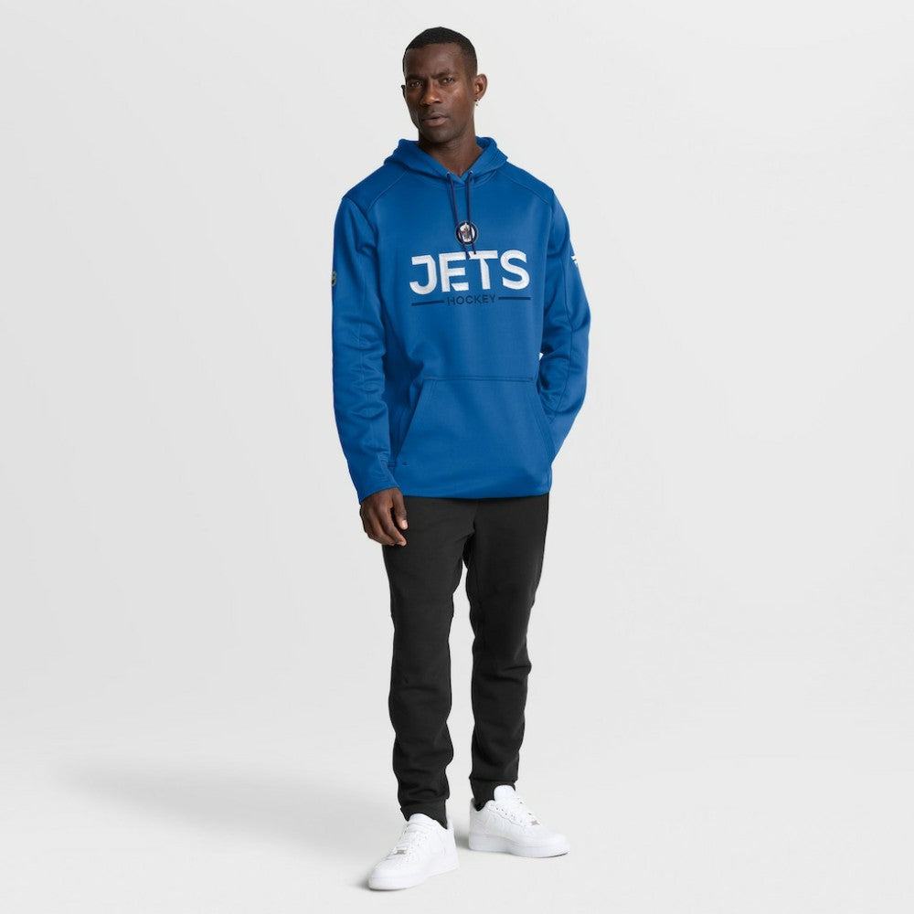 Winnipeg Jets Fanatics Authentic Pro Rink Hoodie -  NHL Hoodies