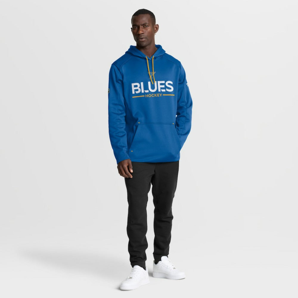 St. Louis Blues Fanatics Authentic Pro Rink Hoodie -  NHL Hoodies