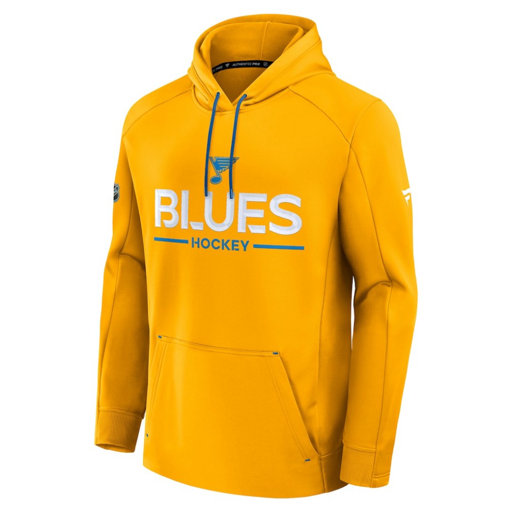 St. Louis Blues Fanatics Authentic Pro Rink Hoodie -  NHL Hoodies