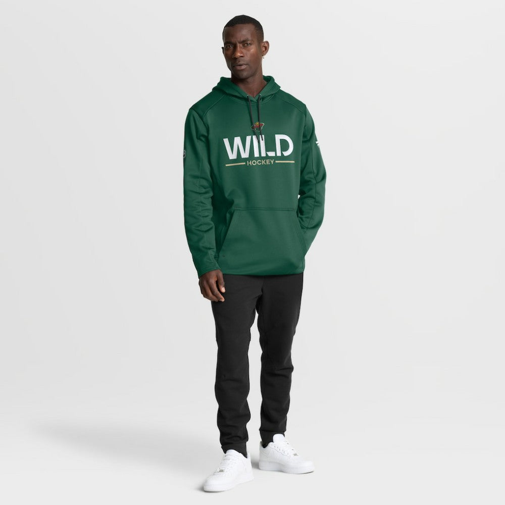 Minnesota Wild Fanatics Authentic Pro Rink Hoodie -  NHL Hoodies