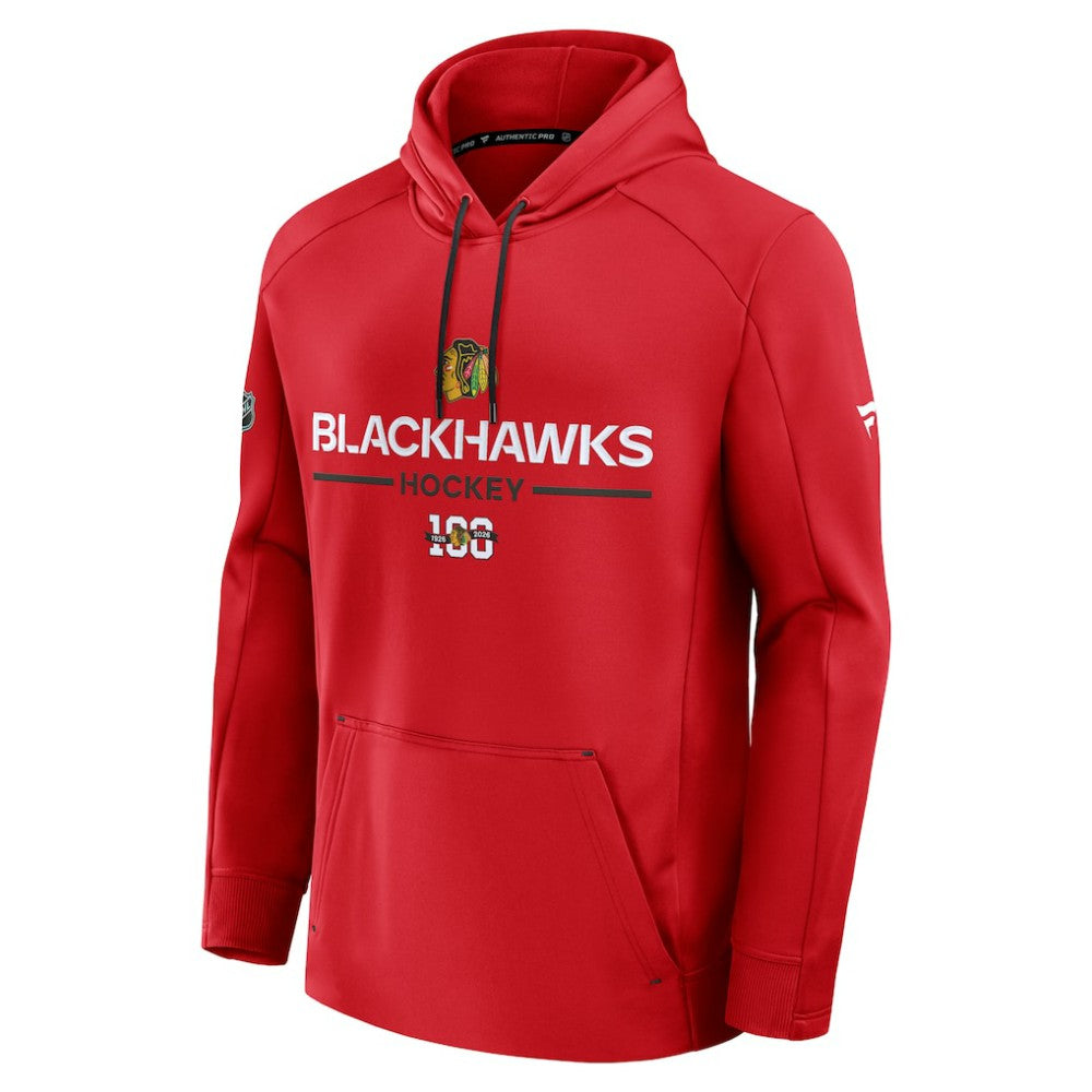 Chicago Blackhawks Fanatics Authentic Pro Centennial Rink Hoodie - Red -  NHL Hoodies