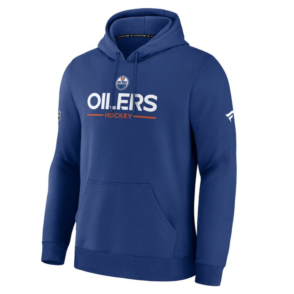 Edmonton Oilers Fanatics Authentic Pro Primary Hoodie -  NHL Hoodies