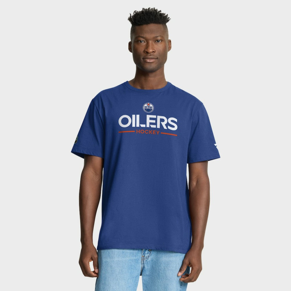 Edmonton Oilers Fanatics Authentic Pro Primary T-Shirt -  NHL T-shirts