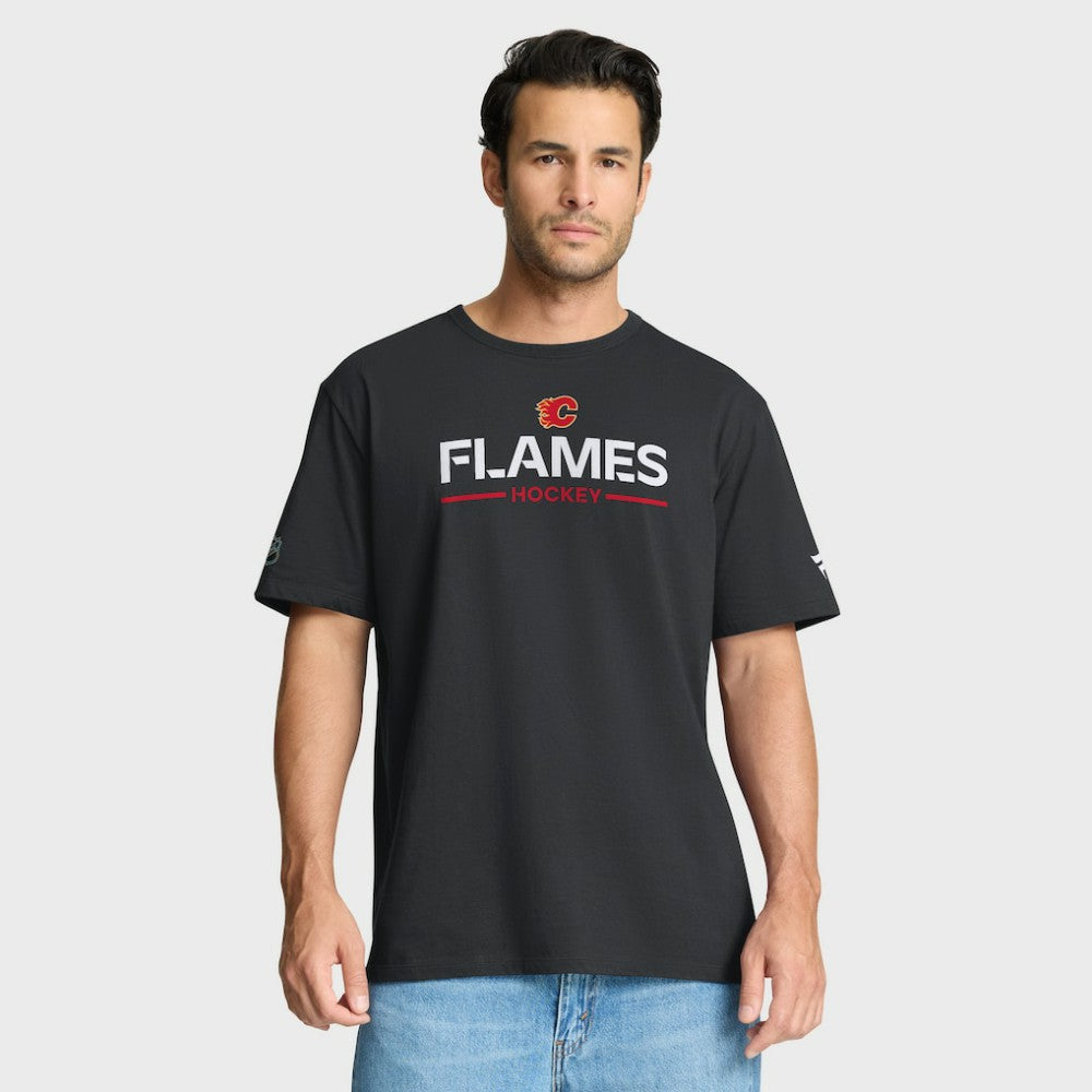 Calgary Flames Fanatics Authentic Pro Primary T-Shirt -  NHL T-shirts
