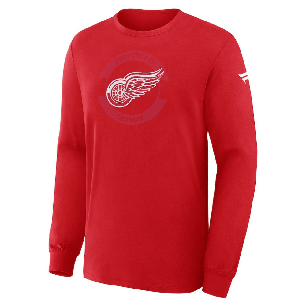 Detroit Red Wings Fanatics Authentic Pro Property Of Practice Long Sleeve T-Shirt -  NHL T-shirts