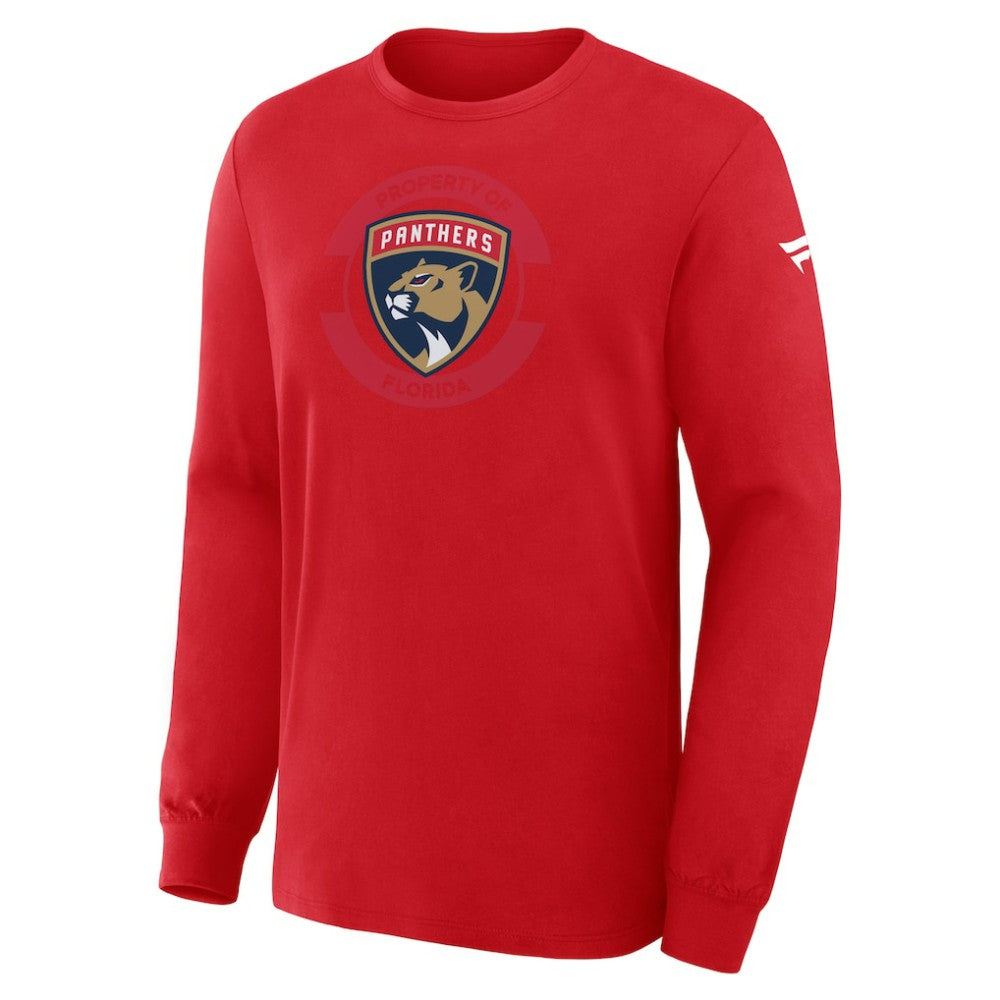 Florida Panthers Fanatics Authentic Pro Property Of Practice Long Sleeve T-Shirt -  NHL T-shirts