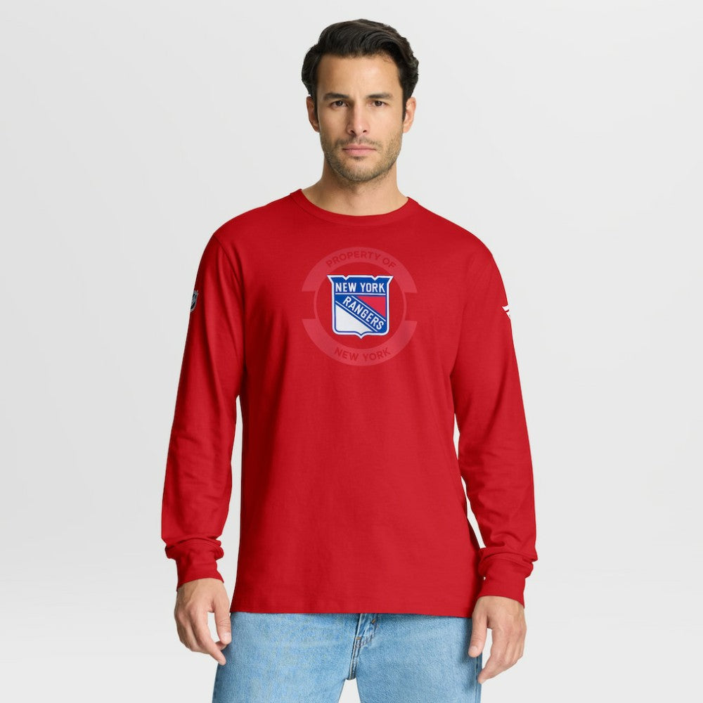 New York Rangers Fanatics Authentic Pro Property Of Practice Long Sleeve T-Shirt -  NHL T-shirts