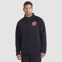 New Jersey Devils Fanatics Authentic Pro Rink Raglan Quarter-Zip Pullover -  NHL Jerseys