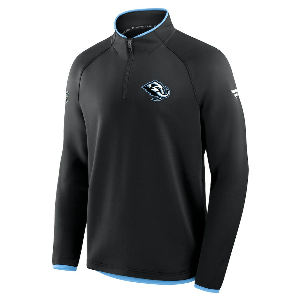 Utah Mammoth Fanatics Authentic Pro Rink Raglan Quarter-Zip Pullover -  NHL Pullover