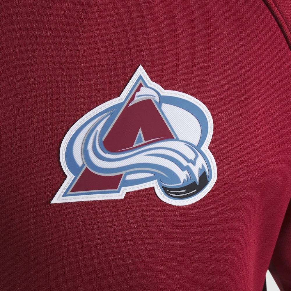 Colorado Avalanche Fanatics Authentic Pro Rink Raglan Quarter-Zip Pullover -  NHL Pullover