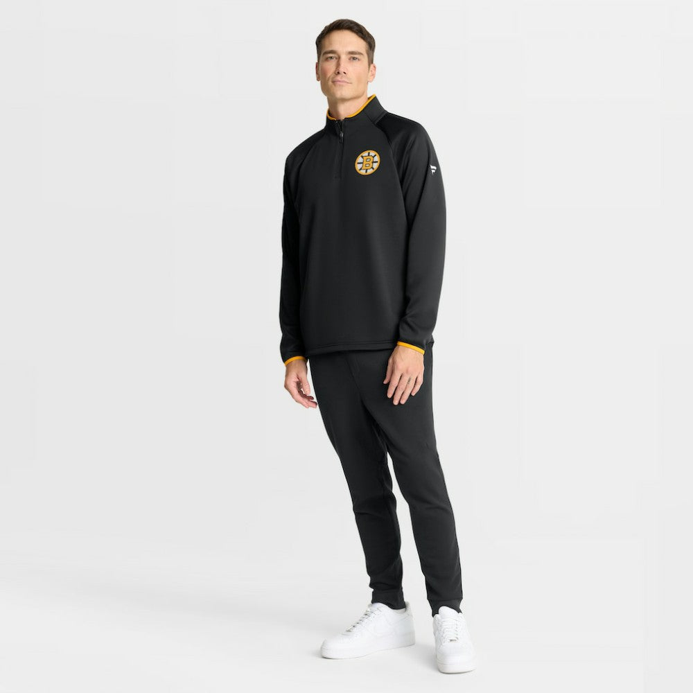 Boston Bruins Fanatics Authentic Pro Rink Raglan Quarter-Zip Pullover -  NHL Pullover