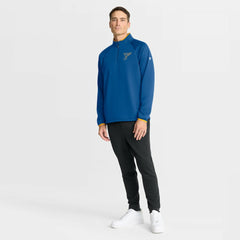 St. Louis Blues Fanatics Authentic Pro Rink Raglan Quarter-Zip Pullover -  NHL Pullover