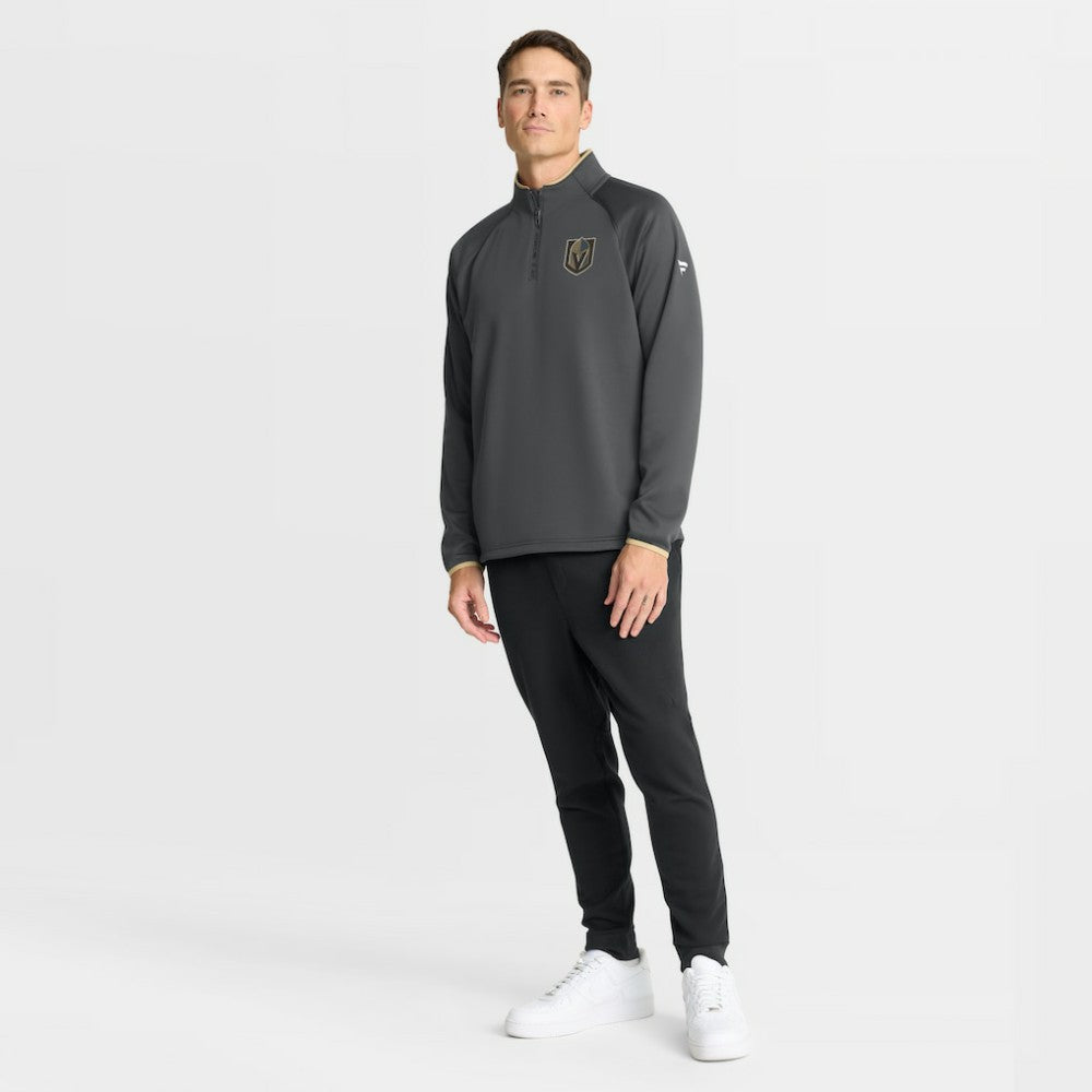 Vegas Golden Knights Fanatics Authentic Pro Rink Raglan Quarter-Zip Pullover -  NHL Pullover