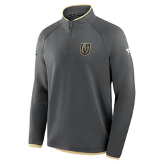 Vegas Golden Knights Fanatics Authentic Pro Rink Raglan Quarter-Zip Pullover -  NHL Pullover