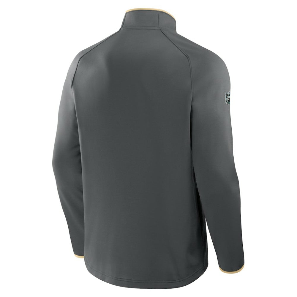 Vegas Golden Knights Fanatics Authentic Pro Rink Raglan Quarter-Zip Pullover -  NHL Pullover