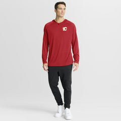 Calgary Flames Fanatics Authentic Pro Rink Hoodie -  NHL Hoodies