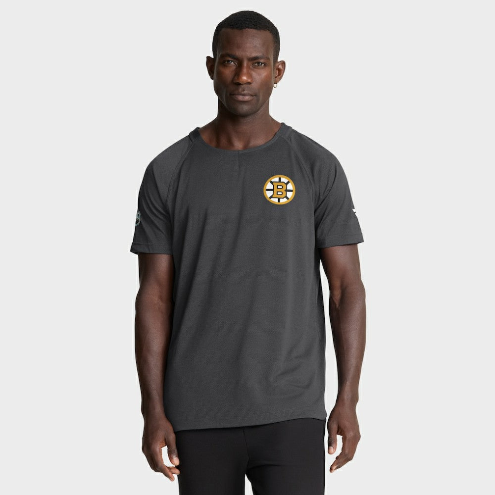 Boston Bruins Fanatics Authentic Pro Rink Raglan Performance T-Shirt -  NHL T-shirts