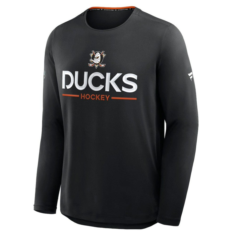 Anaheim Ducks Fanatics Authentic Pro Rink Tech Long Sleeve T-Shirt -  NHL T-shirts