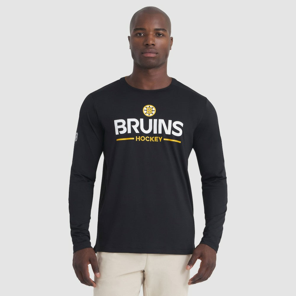 Boston Bruins Fanatics Authentic Pro Rink Tech Long Sleeve T-Shirt -  NHL T-shirts