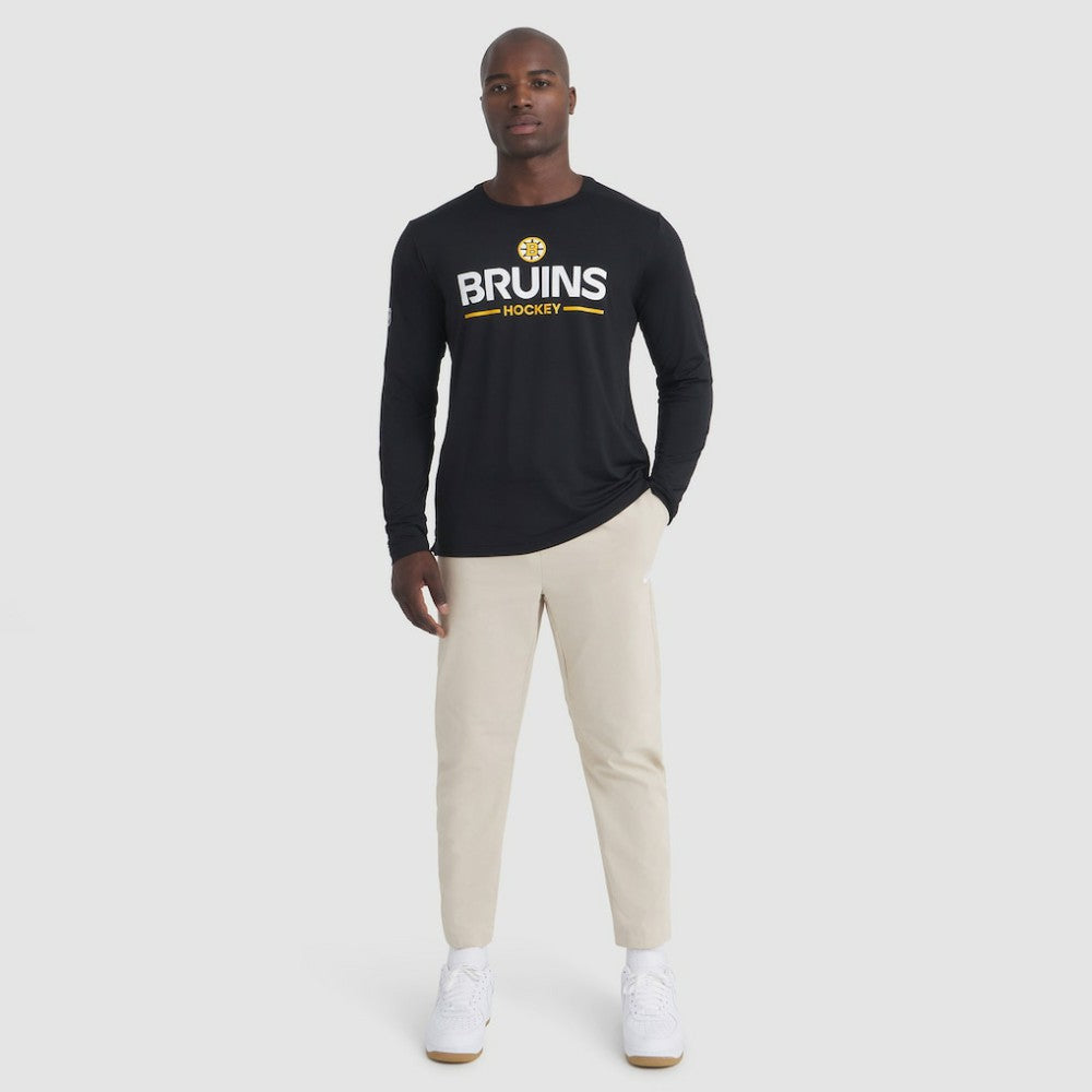 Boston Bruins Fanatics Authentic Pro Rink Tech Long Sleeve T-Shirt -  NHL T-shirts