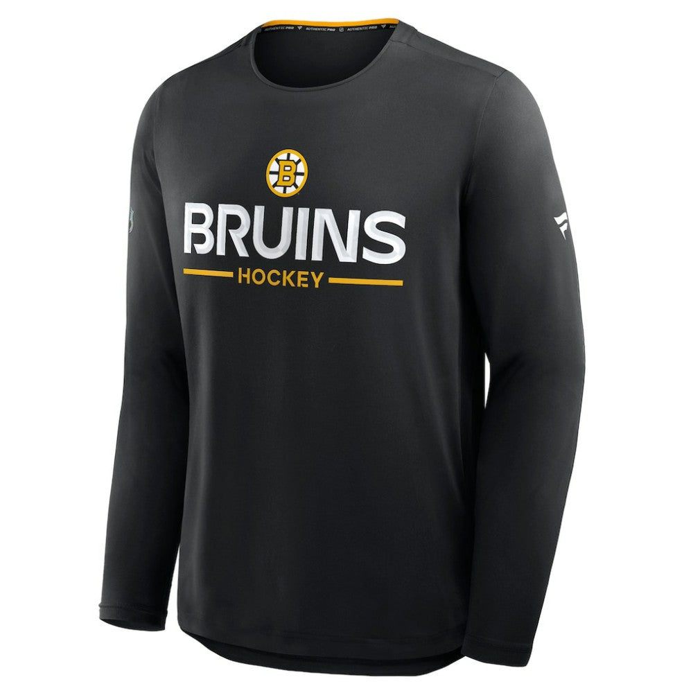 Boston Bruins Fanatics Authentic Pro Rink Tech Long Sleeve T-Shirt -  NHL T-shirts