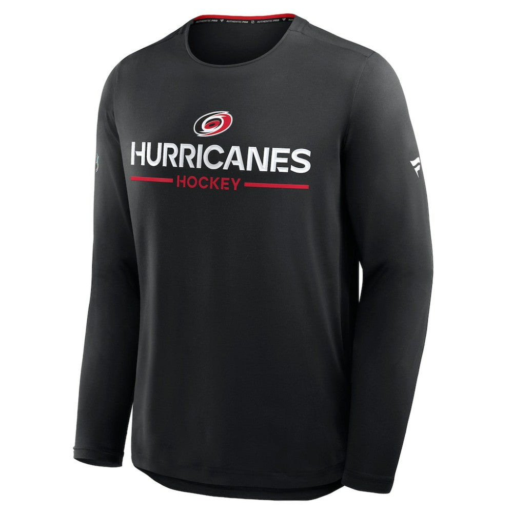 Carolina Hurricanes Fanatics Authentic Pro Rink Tech Long Sleeve T-Shirt -  NHL T-shirts