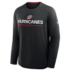 Carolina Hurricanes Fanatics Authentic Pro Rink Tech Long Sleeve T-Shirt -  NHL T-shirts