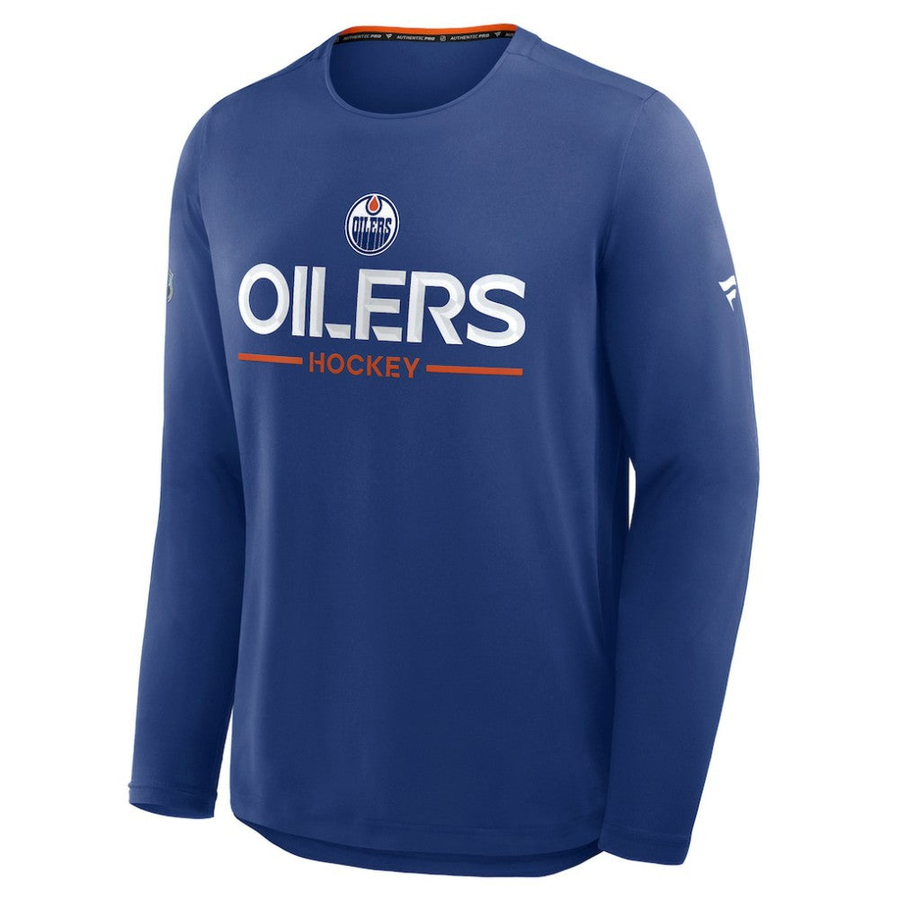 Edmonton Oilers Fanatics Authentic Pro Rink Tech Long Sleeve T-Shirt -  NHL T-shirts