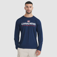 Montreal Canadiens Fanatics Authentic Pro Rink Tech Long Sleeve T-Shirt -  NHL T-shirts