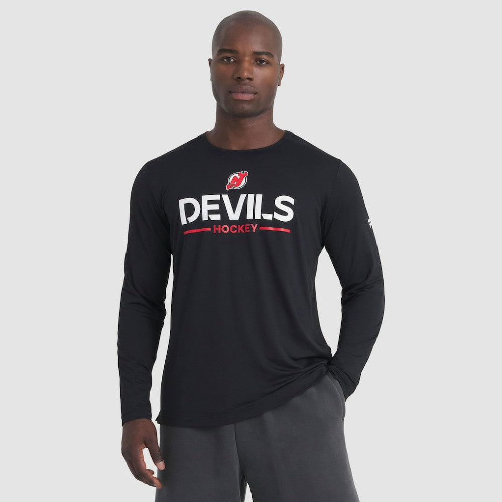 New Jersey Devils Fanatics Authentic Pro Rink Tech Long Sleeve T-Shirt -  NHL T-shirts