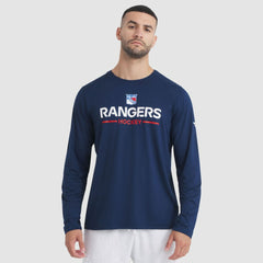 New York Rangers Fanatics Authentic Pro Rink Tech Long Sleeve T-Shirt -  NHL T-shirts