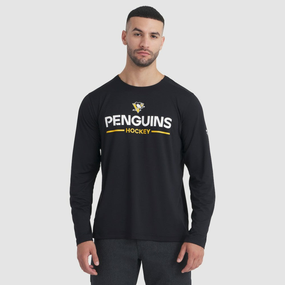 Pittsburgh Penguins Fanatics Authentic Pro Rink Tech Long Sleeve T-Shirt -  NHL T-shirts