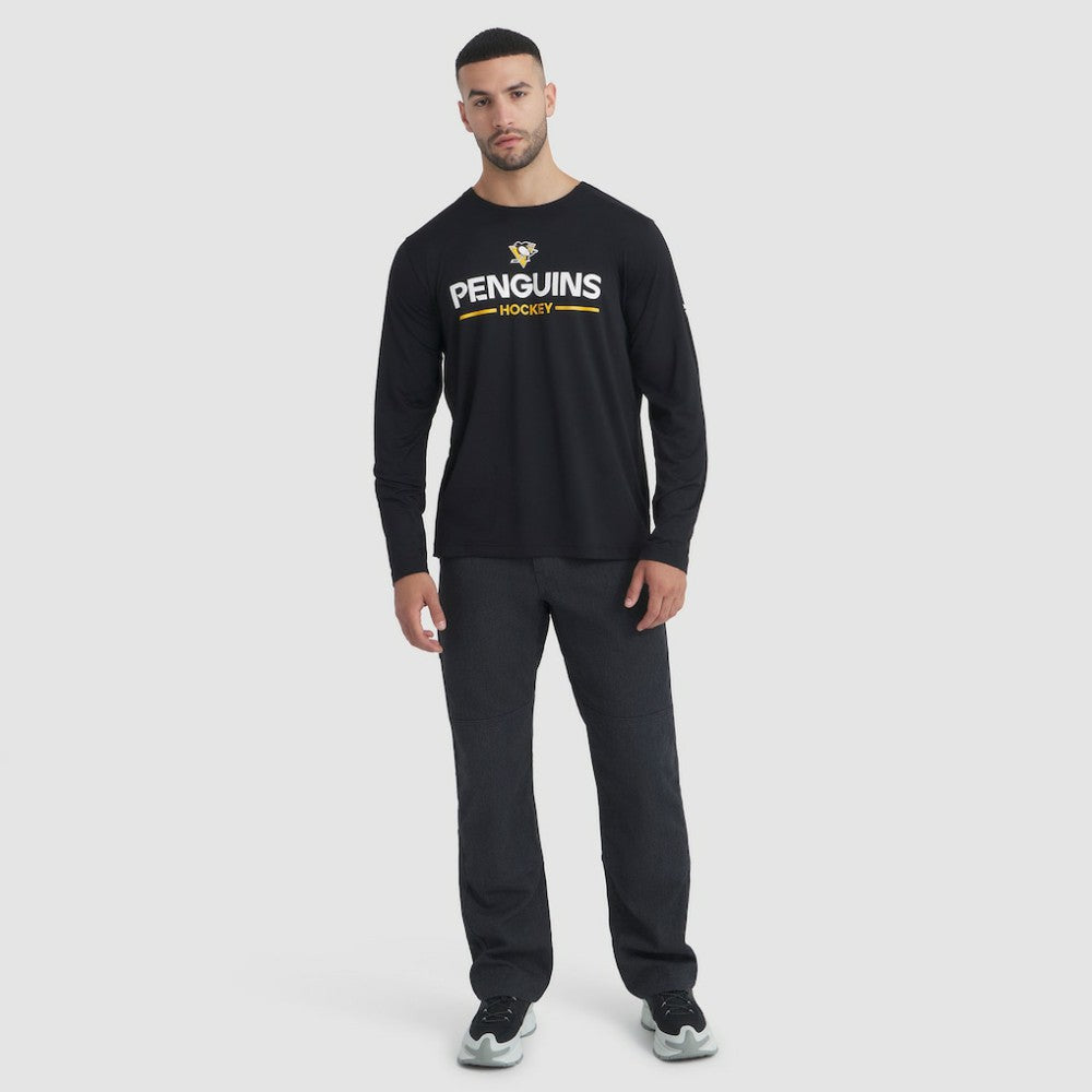 Pittsburgh Penguins Fanatics Authentic Pro Rink Tech Long Sleeve T-Shirt -  NHL T-shirts