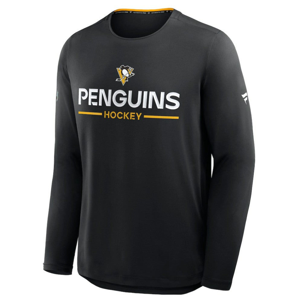 Pittsburgh Penguins Fanatics Authentic Pro Rink Tech Long Sleeve T-Shirt -  NHL T-shirts