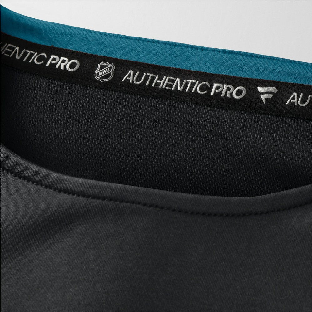 San Jose Sharks Fanatics Authentic Pro Rink Tech Long Sleeve T-Shirt -  NHL T-shirts
