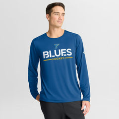 St. Louis Blues Fanatics Authentic Pro Rink Tech Long Sleeve T-Shirt -  NHL T-shirts