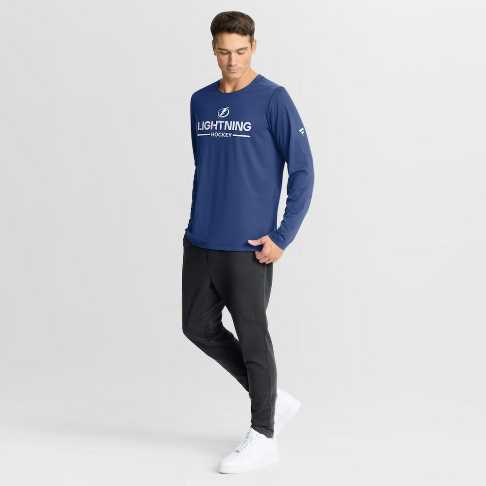 Tampa Bay Lightning Fanatics Authentic Pro Rink Tech Long Sleeve T-Shirt -  NHL T-shirts