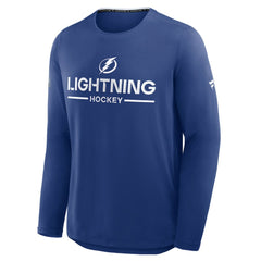 Tampa Bay Lightning Fanatics Authentic Pro Rink Tech Long Sleeve T-Shirt -  NHL T-shirts