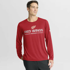 Detroit Red Wings Fanatics Authentic Pro Centennial Rink Tech Long Sleeve T-Shirt -  NHL T-shirts