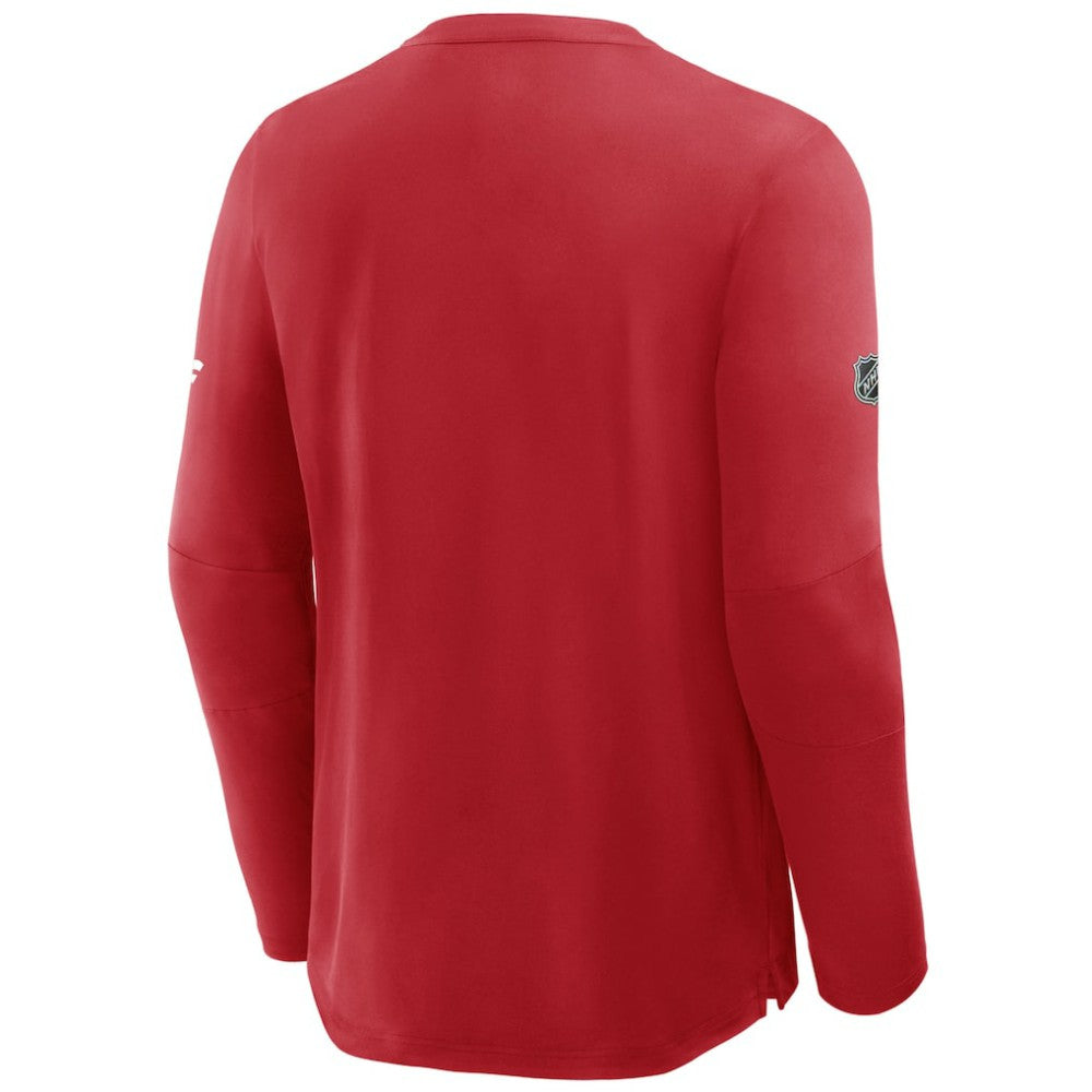 Detroit Red Wings Fanatics Authentic Pro Centennial Rink Tech Long Sleeve T-Shirt -  NHL T-shirts