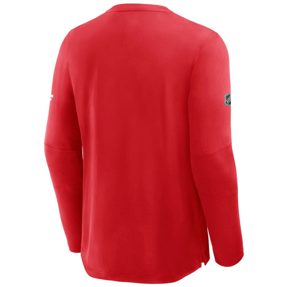 Chicago Blackhawks Fanatics Authentic Pro Centennial Rink Tech Long Sleeve T-Shirt -  NHL T-shirts