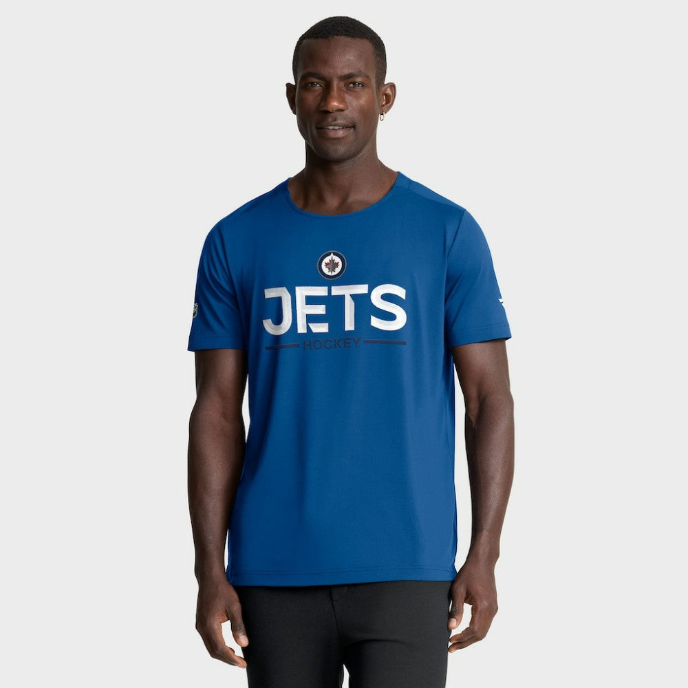 Winnipeg Jets Fanatics Authentic Pro Rink Tech T-Shirt -  NHL T-shirts