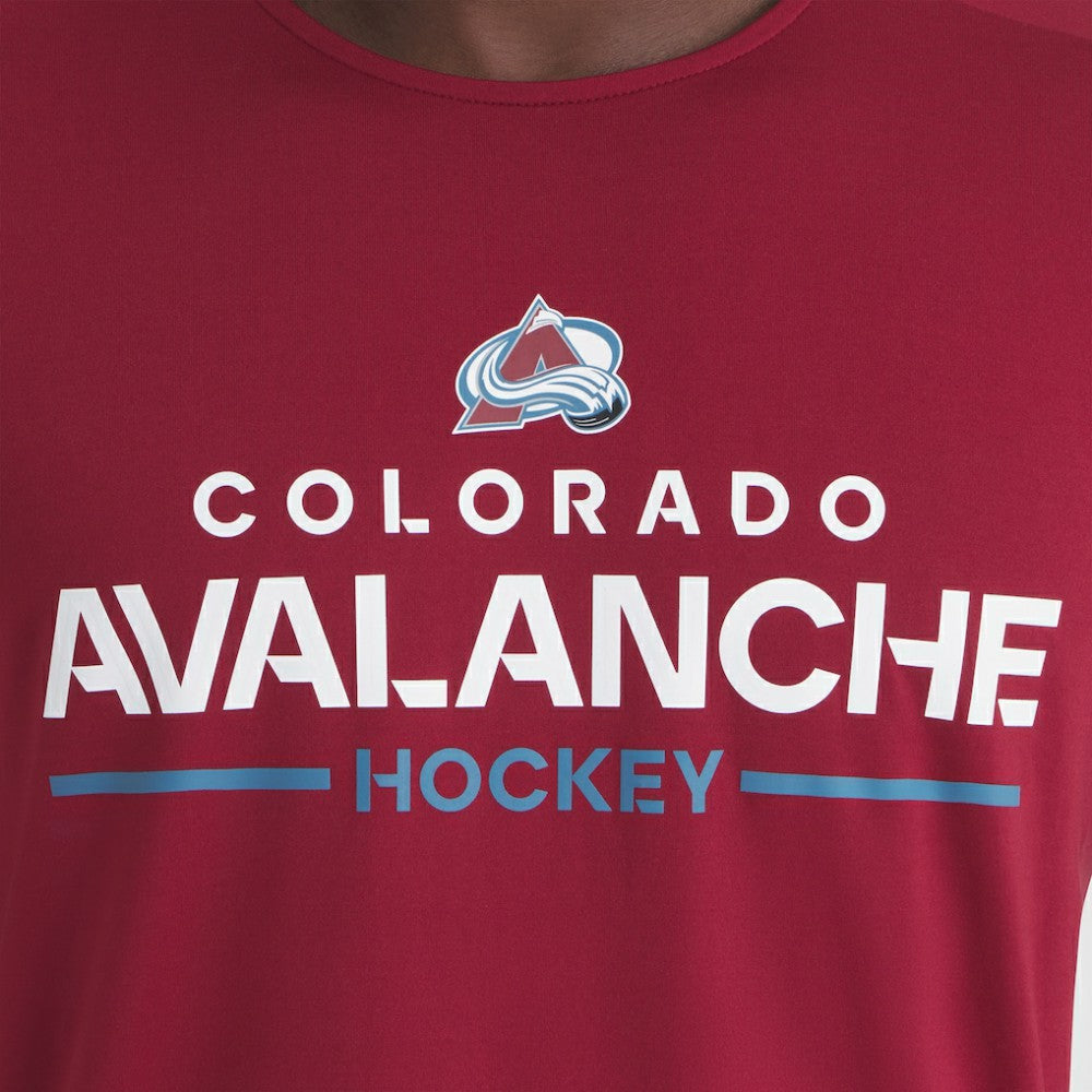 Colorado Avalanche Fanatics Authentic Pro Rink Tech T-Shirt -  NHL T-shirts