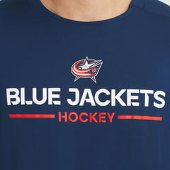 Columbus Blue Jackets Fanatics Authentic Pro Rink Tech T-Shirt -  NHL T-shirts