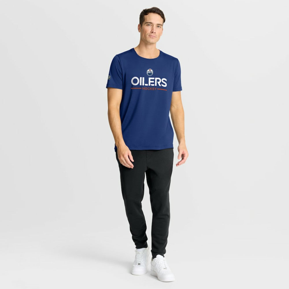 Edmonton Oilers Fanatics Authentic Pro Rink Tech T-Shirt -  NHL T-shirts