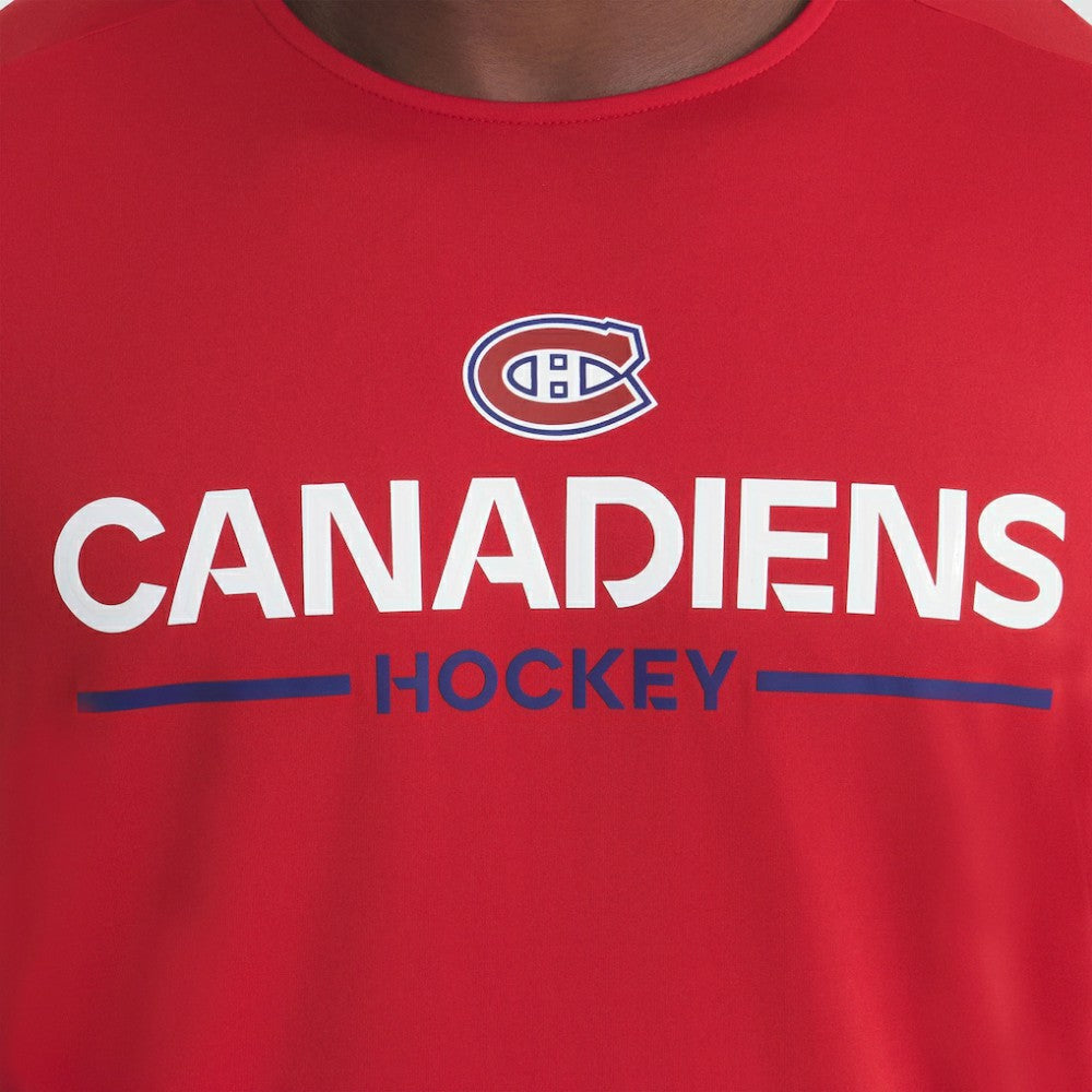 Montreal Canadiens Fanatics Authentic Pro Rink Tech T-Shirt -  NHL T-shirts
